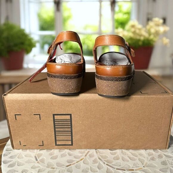 Pikolinos $170 Granada W0w 1985c1 Leather Mary Jane Closed Toe Sandals Womens Si - Picture 9 of 15